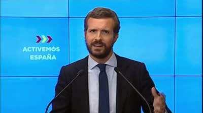 Pablo Casado: "España no se puede permitir un segundo cierre de su economía"