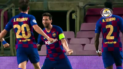 El último gol de Messi con la camiseta del Barça