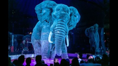 Circo alemán usa hologramas en lugar de animales