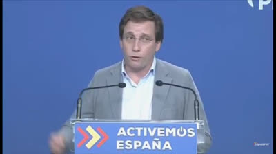 Martínez-Almeida: "Pedro Sánchez no esta acostumbrado a escuchar la realidad de España"