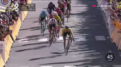 Primoz Roglic gana la cuarta etapa del Tour de Francia