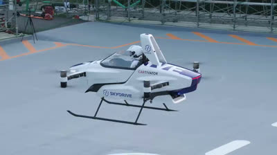 SkyDrive flying car passes first tests