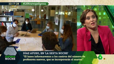 Ayuso dice que solo se habla de Madrid para lo malo