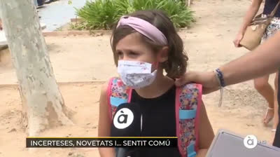 Niña de Valencia y el uso de las mascarillas: "No pasa nada es mejor eso que morirse"