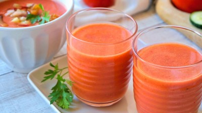 Receta de gazpacho en 1 minuto