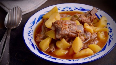 Receta de costillas con patatas en 1 minuto