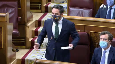 Santiago Abascal pregunta a Pedro Sánchez - Sesión de Control 9 de Septiembre 2020