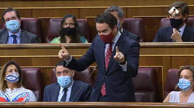 Teodoro García Egea pregunta a Pablo Iglesias - Sesión de Control 9 de Septiembre 2020