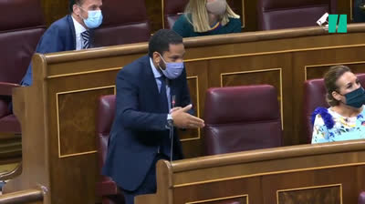 Ignacio Garriga, VOX, llama al "Gobierno criminal" y no lo retira