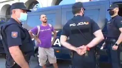 Un ciudadano pide el “Habeas Corpus” al ser detenido por no llevar mascarilla