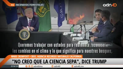 Incendios de California: Donald Trump niega el cambio climático y Joe Biden ataca el negacionismo del presidente