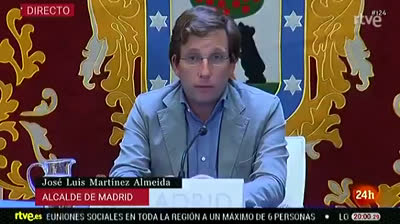 Martínez Almeida: "Profundamente irresponsable alentar una manifestación en la Puerta del Sol"