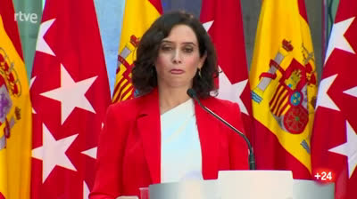 Ayuso: "Si son tiempos de unidad, también son tiempos de dejar el activismo de lado"