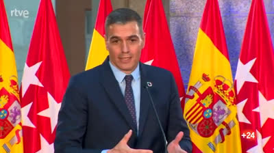 Sánchez: "Del número de contagios que ha habido en Madrid después del estado de alarma, solo un 0,2% proviene de Barajas"