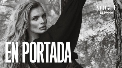 Esther Cañadas portada de Noviembre en Vogue España