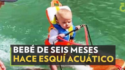 Baby Water Skiing | Complete Video