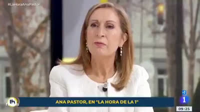 Ana Pastor: "En política hay una parte muy importante que es la decencia"