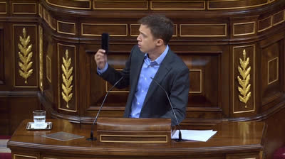 Iñigo Errejón discurso sobre el iPhone
