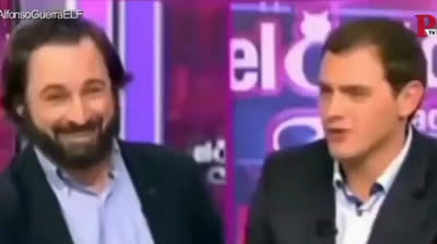 Santiago Abascal y Albert Rivera relación cordial