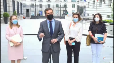 Pablo Casado sobre los indultos "El precio que Sánchez tenía que pagar por la investidura y los presupuestos"