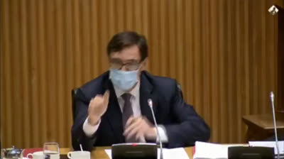 Salvador Illa a Ana Pastor: "Usted está más cómoda en el gobierno que en la oposición"