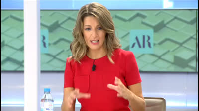 Yolanda Díaz sobre los indultos: "No va de Presupuestos"