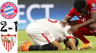 bayarn Munish Vs Sevilla (2-1) All goals & Highlights    super Copa 2020 HD