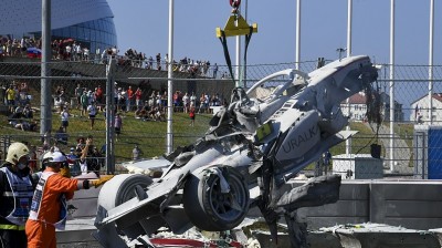 F2's spectacular accident in Sochi