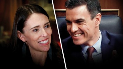La primera ministra de Nueva Zelanda manifiesta su respeto por Pedro Sánchez