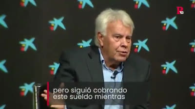 Felipe González sueldo vitalicio público de expresidente