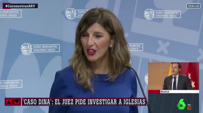 Yolanda Díaz confía en la inocencia de Pablo Iglesias