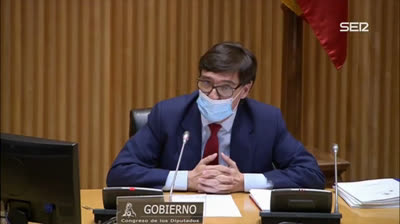 Salvador Illa responde a Ana Pastor sobre los Aerosoles: "Me fío de los técnicos y expertos del Ministerio que, por cierto, supongo que confía en ellos, puesto que muchos los nombró usted"