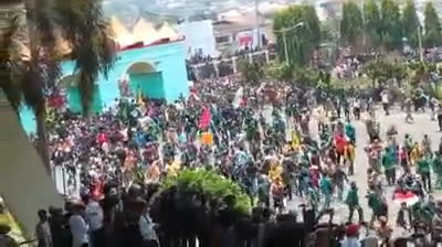 Demo Omnibus Law Indonesia