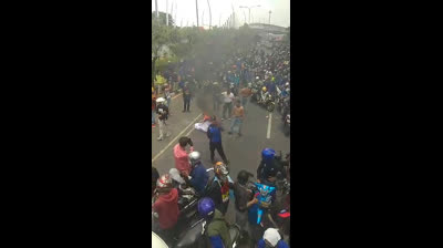 Indonesian Demonstration of the Work Copyright Act