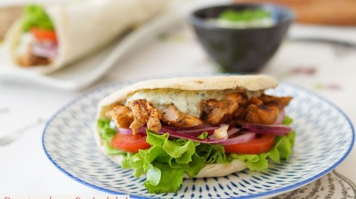 Recipe for making a homemade doner kebab