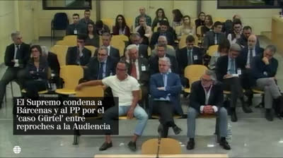 El Supremo condena al PP y Bárcenas por el caso Gürtel