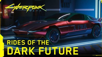 New trailer of Cyberpunk 2077 with the cars that will appear in the game