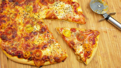 Receta para hacer una pizza margarita