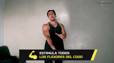 Ejercicios de bíceps sin mancuernas