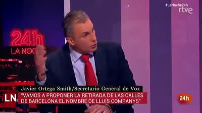 Ortega Smith: "Con Franco había elecciones, había elecciones... Lo que pasaba es que las ganaba siempre el régimen"