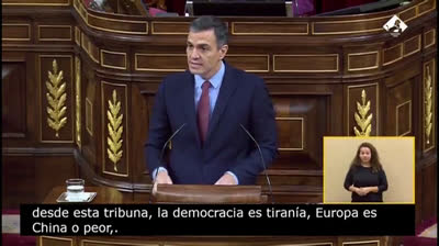 RESUMEN - Pedro Sánchez responde a Santiago Abascal en la Moción de Censura