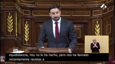 Santiago Abascal: "Los hoteles ya no están llenos de turistas por la acción de este Gobierno y están llenos de inmigrantes ilegales"