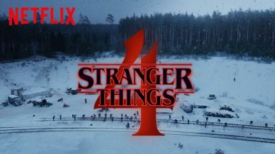Filtered images of the shooting of the fourth season of Stranger Things