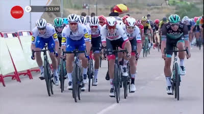 Vídeo del último kilometro etapa 4 - La Vuelta España 20 - Garray, Numancia - Ejea de los Caballeros 20