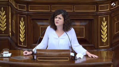 Sofía Castañón a VOX en la Moción de Censura: "Tienen la España pequeña"
