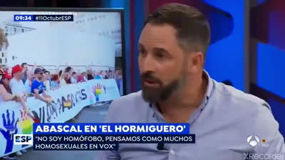 VOX sobre los homosexuales