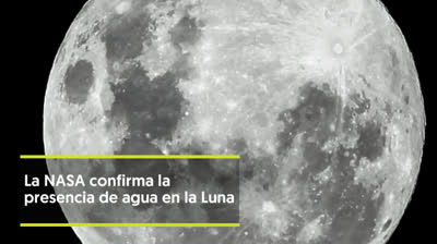NASA confirms that there is water on the Moon