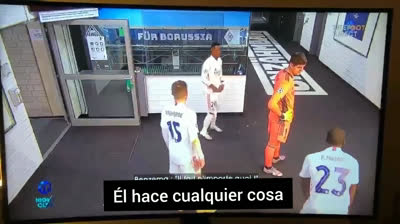 Vídeo completo de Benzema a Mendy sobre Vinicus: “No juegues con él, juega con nosotros”