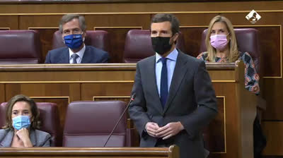 Pablo Casado pregunta a Pedro Sánchez "¿Quée stá haciendo el Gobierno ante la nueva ola de la pandemia?”