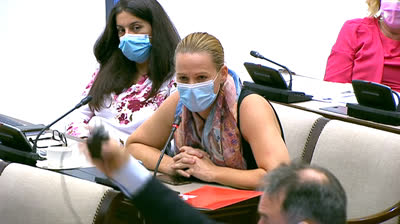 Zaida Cantera a Macarena Olona: "Mi madre me parió y me crió para no admitir ni una sola réplica de un fascista"